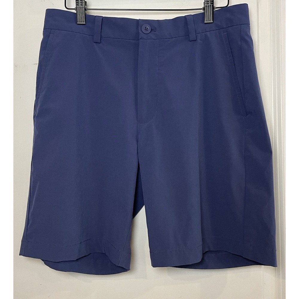 VINEYARD VINES Shorts Mens 30 Breaker 8" Chino Golf Performance Stretch Blue‎